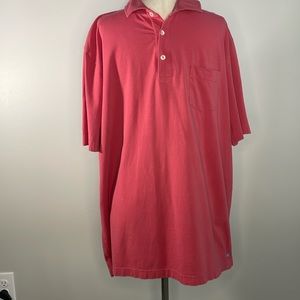 PETER MILLAR men’s cape cod red soft golf shirt